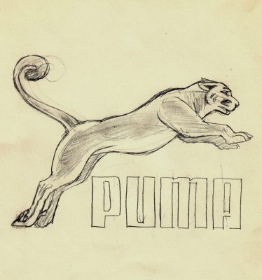 puma logo zeichnen